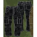 ST0702 SOLDIER CAMO GARGO PANTS / CHARCOAL M