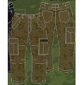 ST0702 SOLDIER CAMO GARGO PANTS / KHAKI M