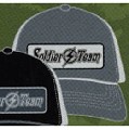 ST0711 SOLDIER TEAM LOGO MESH CAP / GREY