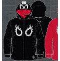 BW0701 MASK FULL ZIP HOODED SWEAT / BLACK M