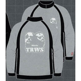 BW0702 TRWS RAGLAN JERSEY / GREY/BLACK M