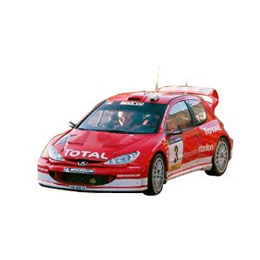 1/43@vW[ 206 WRC 2003 G.ojbcB J^jA[1