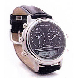 キャセイパシフィック航空/デュアルタイム腕時計