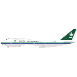 Inflight Model/ 1/500 747 TEWArAq old colors@HZ-AIQ