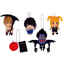 DEATHNOTE デスノート ボールチェーン付 ぬいぐるみ 全5種